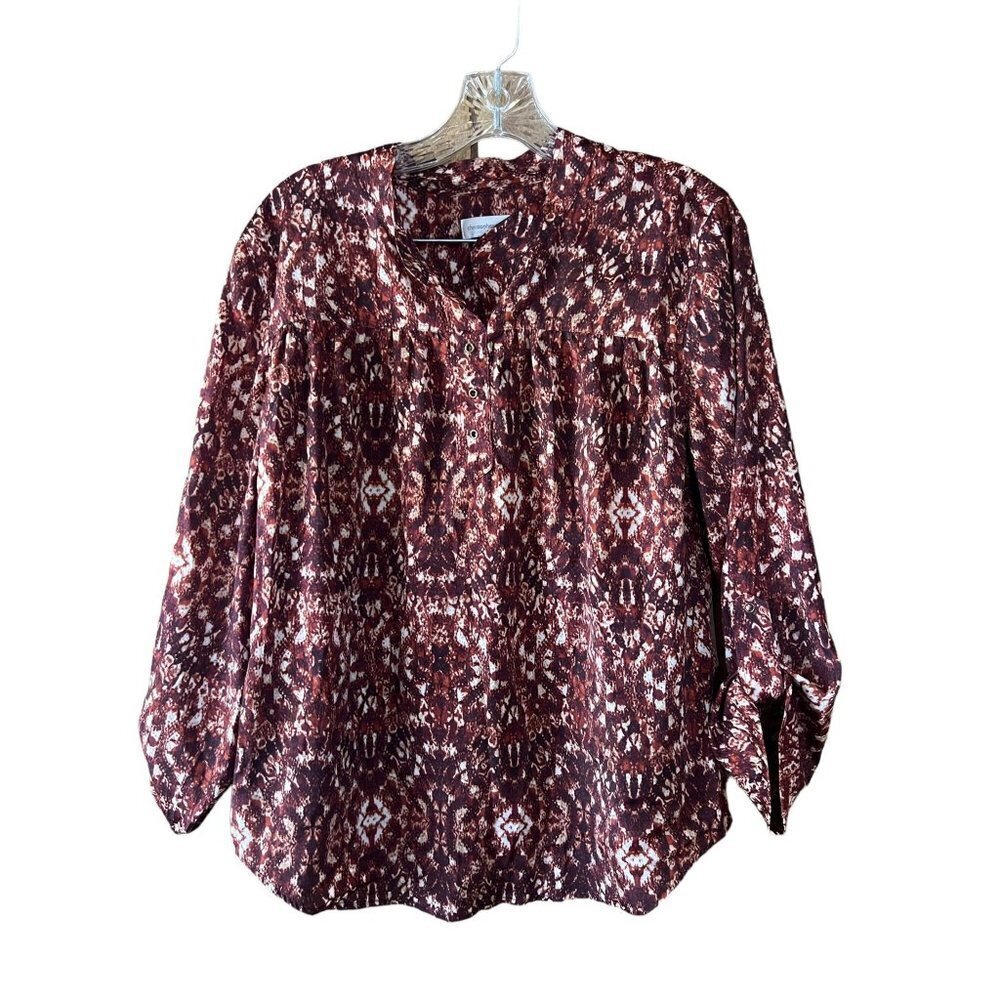 Christopher & Banks Petite Women's Light Weight Blouse - Picture 1 of 7